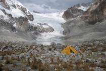Lager an der Laguna Glacial