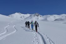 Aufstieg zum Piz Surgonda über das Val Agnel.